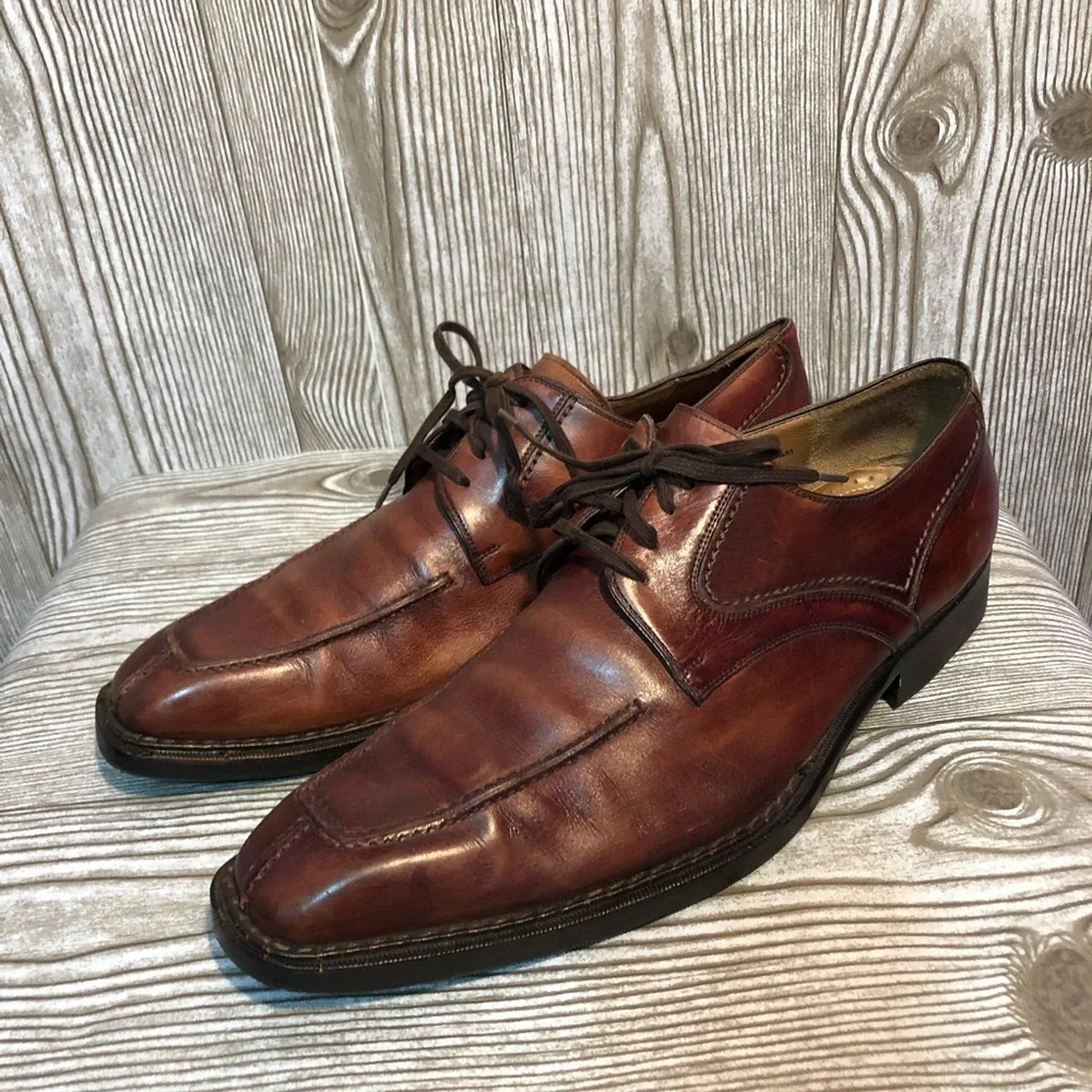 Magnanni Teodoro Split Toe Oxford  Sz 10 - Picture 4 of 12